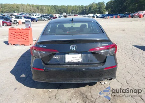 2024 Honda Civic Sport из США, поврежденный, VIN 2HGFE2F51RH513438